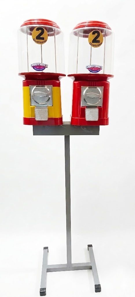 Dispensador Clásico 2 EN 1 Con Pedestal Para Cobro de Q2