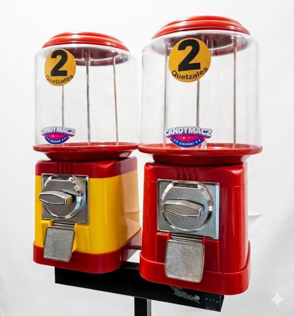 Dispensador Clásico 2 EN 1 Con Pedestal Para Cobro de Q2