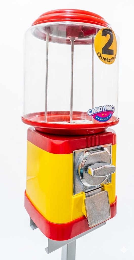 Dispensador Clásico Con Pedestal Para Cobro de Q2